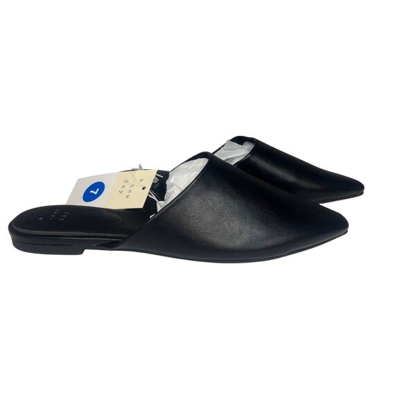 A New Day Vienna Flats Shoes Womens Size 7 Black New With Box Memory Foam - Picture 1 of 10